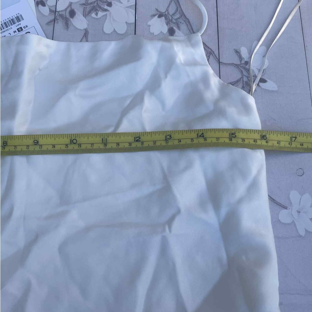 Zara Cream Halter Slip Dress - Picture 4 of 6